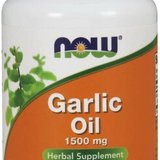 Now Foods Ulei de usturoi (Garlic oil) 1500 mg 100 Capsule (Regleaza tensiunea, scade colesterolul)